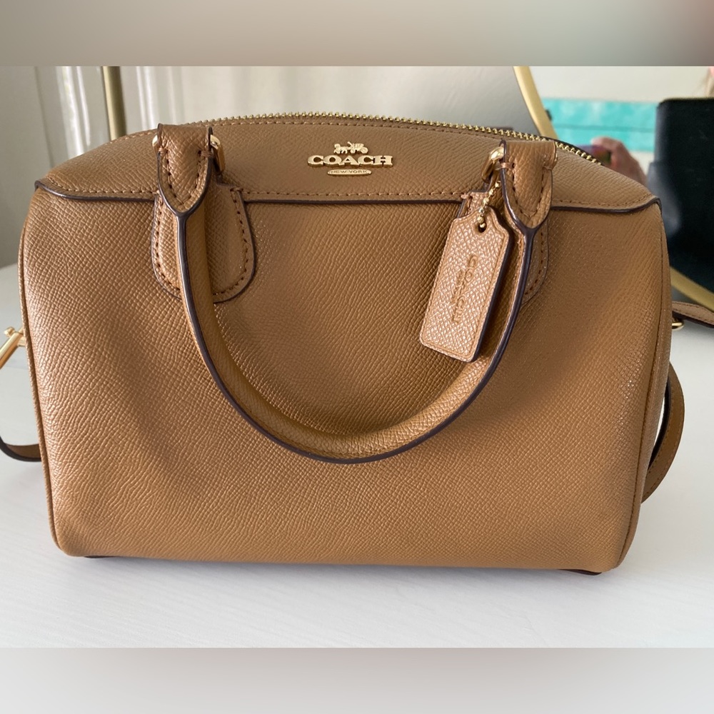 Tan Coach Satchel